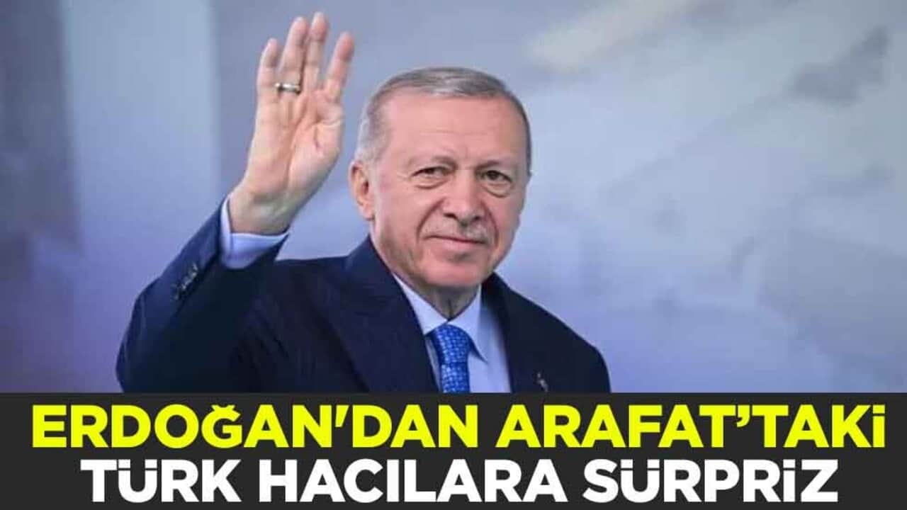 Başkan Erdoğan, Arafat’taki Türk hacılarla telefonda görüştü