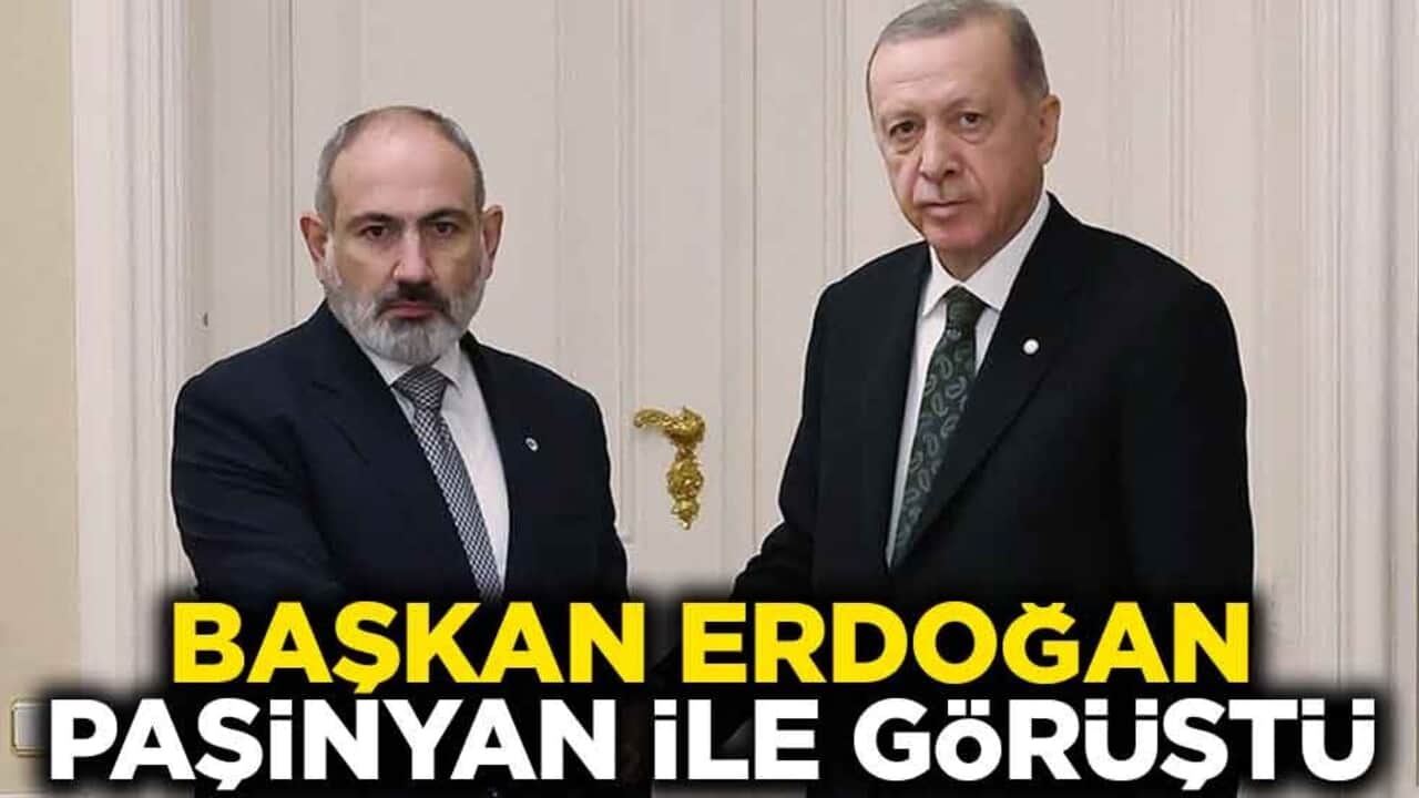 Başkan Erdoğan, Ermenistan lideri Paşinyan ile görüştü