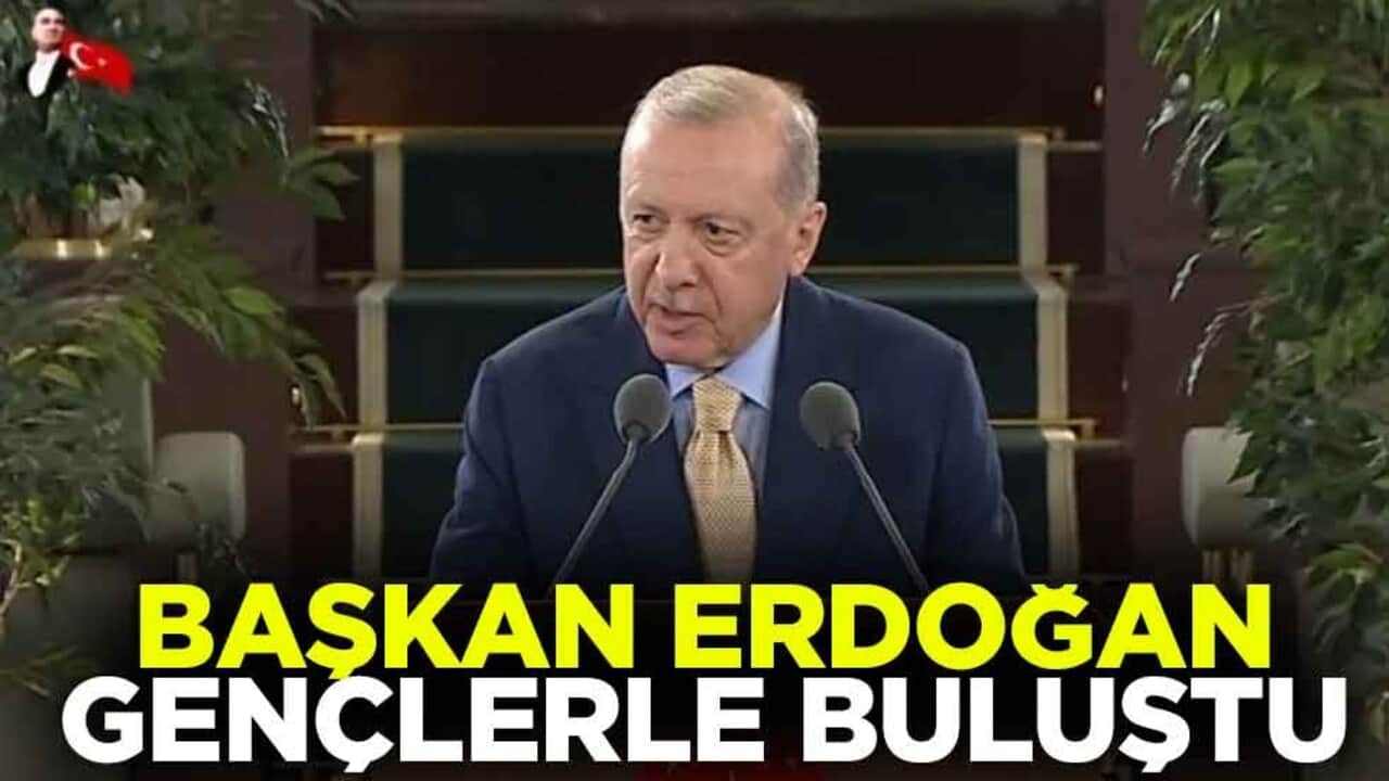Başkan Erdoğan gençlerle buluştu