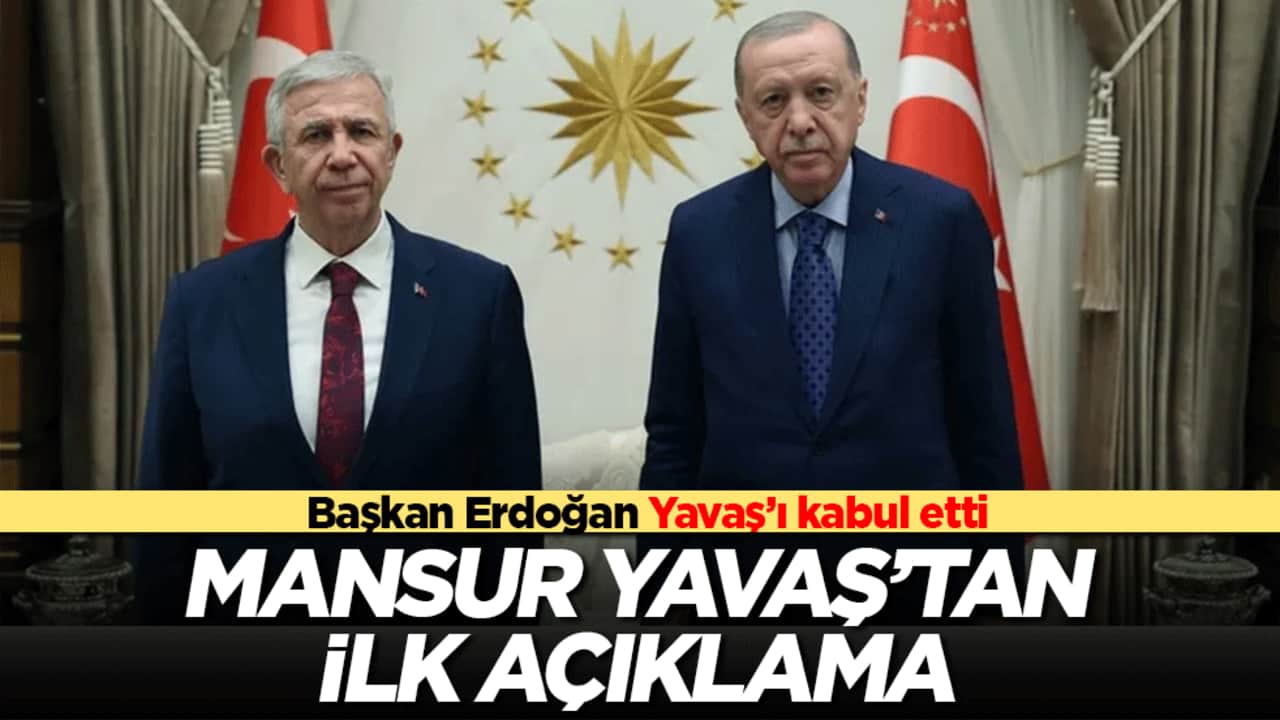 Başkan Erdoğan’dan Başkent diplomasisi! Mansur Yavaş Beştepe’de kabul edildi!