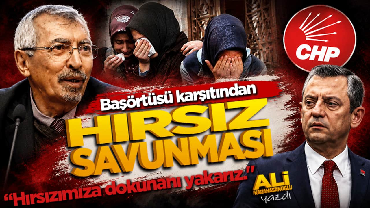 Başörtüsü karşıtından Hırsız savunması: Hukuk mukuk dinlemeyiz, hırsızımıza dokunanı yakarız!