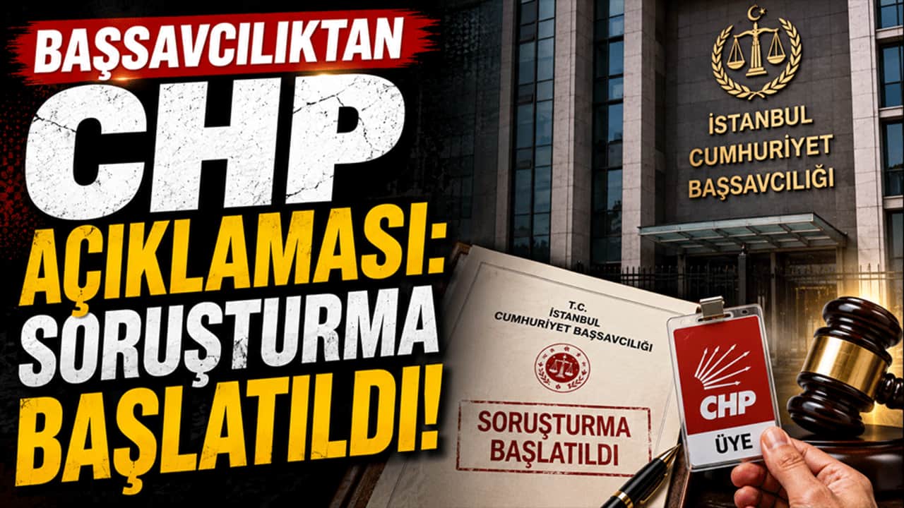 Başsavcılıktan CHP'deki 'figüran' iddialarına soruşturma