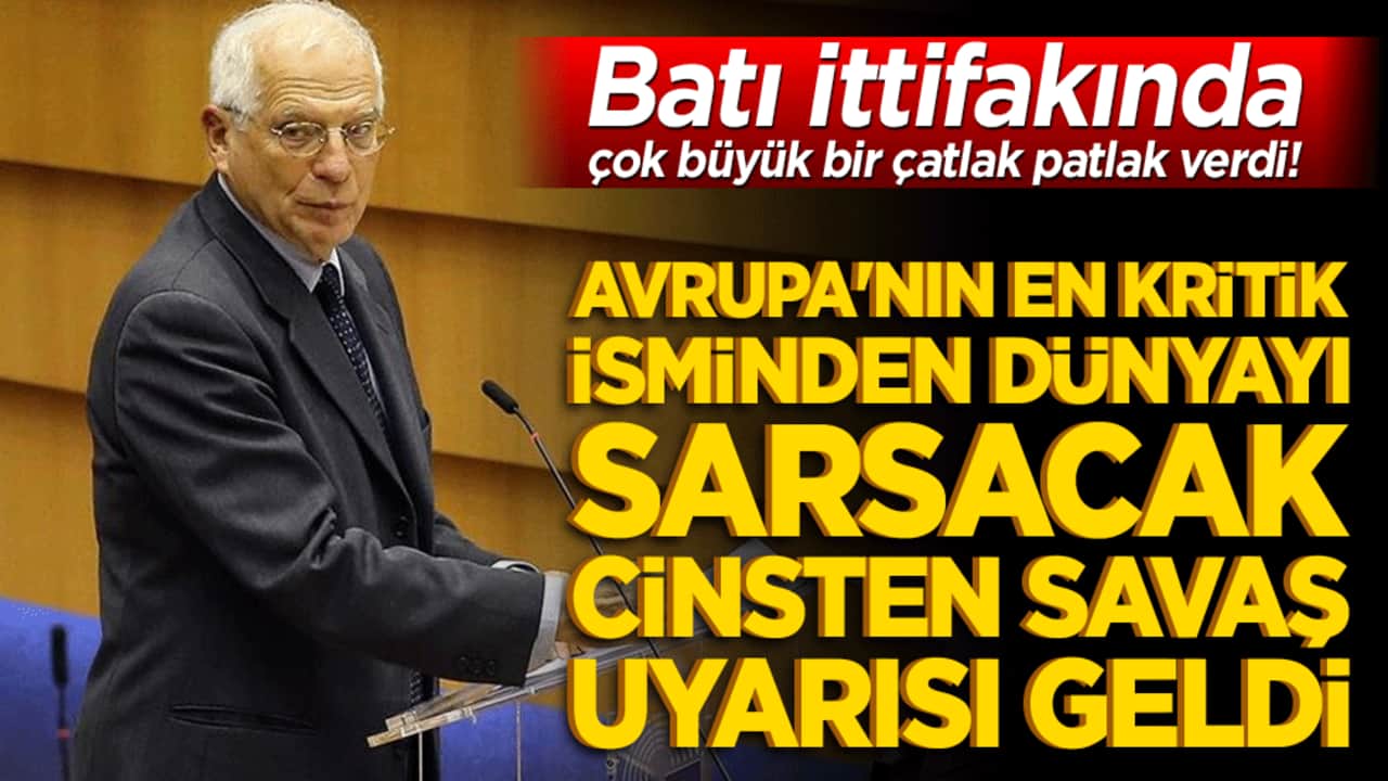Batı ittifakında çok büyük bir çatlak patlak verdi! Avrupa'nın en kritik isminden dünyayı sarsacak cinsten savaş uyarısı geldi!