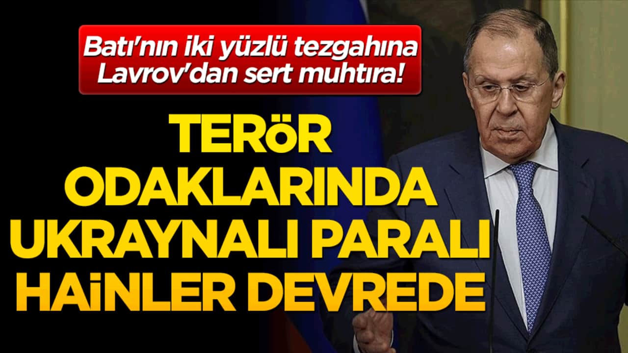 Batı'nın iki yüzlü tezgahına Lavrov'dan sert muhtıra! "Umutlarımız da iyi niyetimiz de tükendi!"
