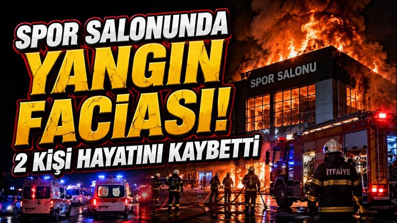 Batman’da spor salonunda korkunç yangın! 2 kişi hayatını kaybetti