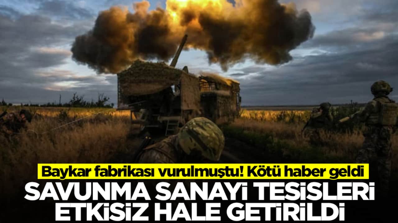 Baykar fabrikası vurulmuştu! Kötü haber geldi: Savunma sanayi tesisleri etkisiz hale getirildi