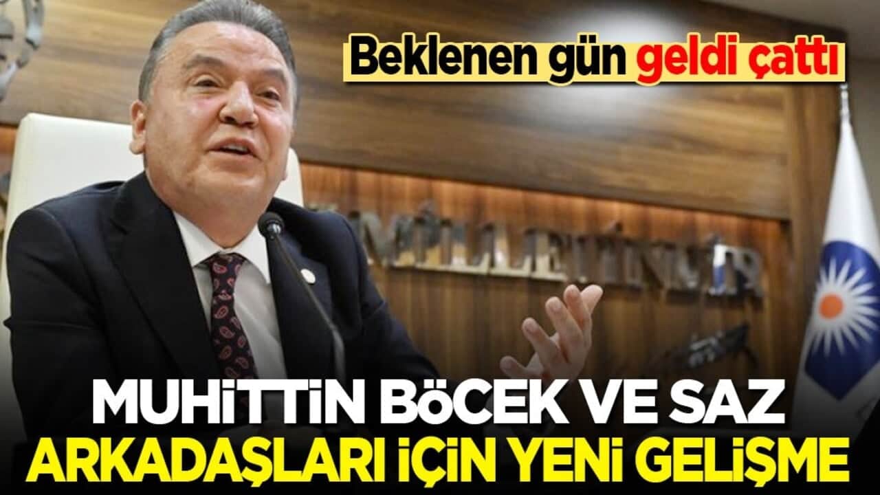 Beklenen gün geldi çattı! Muhittin Böcek ve saz arkadaşları için yeni gelişme