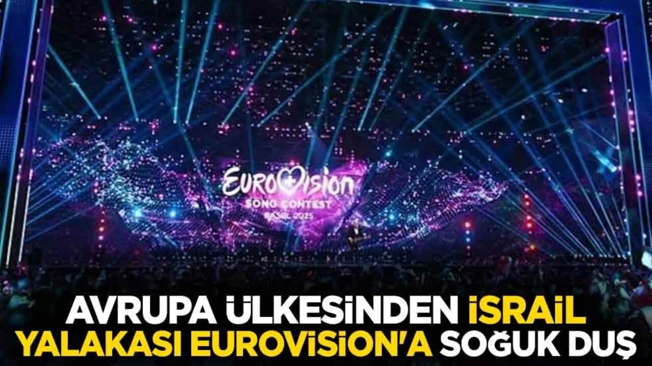 Belçika'dan İsrail yalakası Eurovision'a soğuk duş