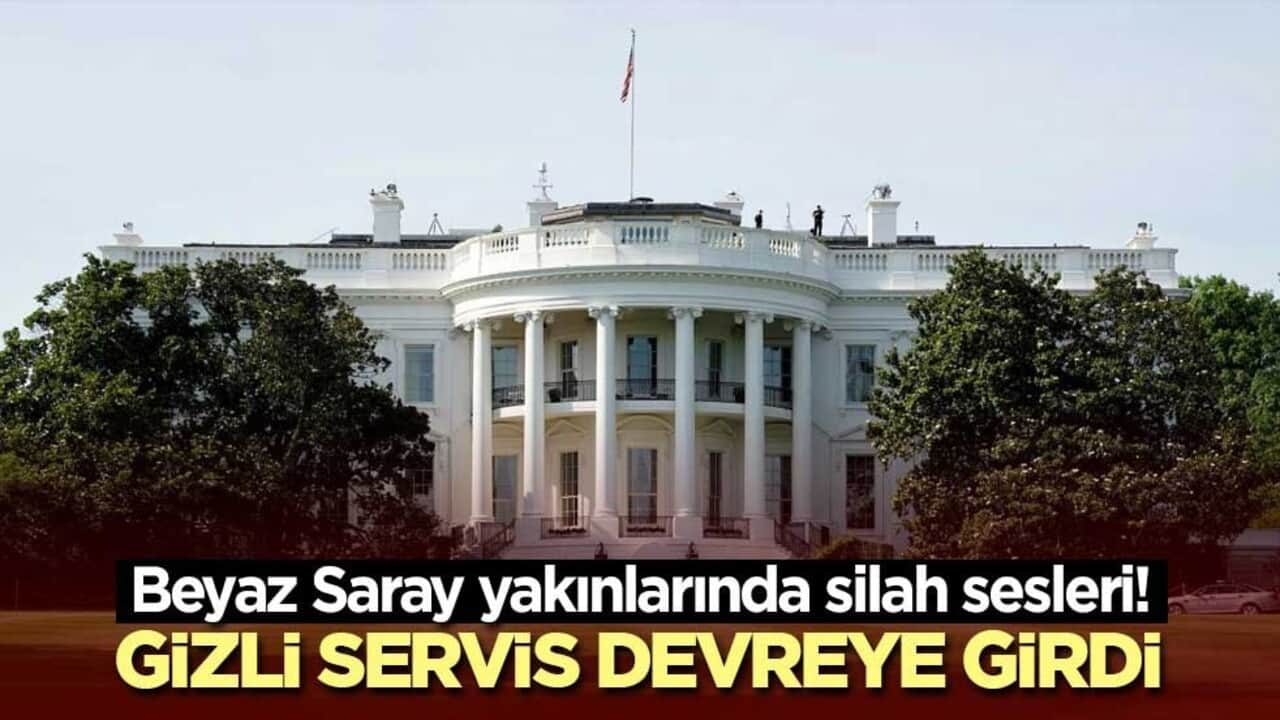 Beyaz Saray yakınlarında silah sesleri! Gizli servis devreye girdi