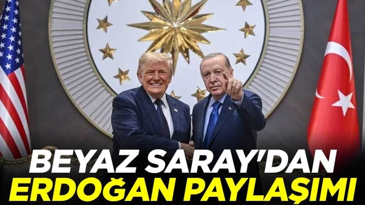 Beyaz Saray'dan Trump - Erdoğan paylaşımı