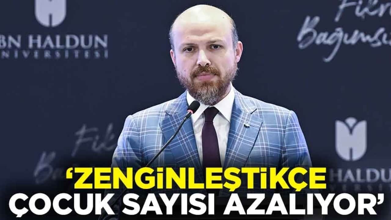 Bilal Erdoğan: Zenginleştikçe çocuk sayısı azalıyor