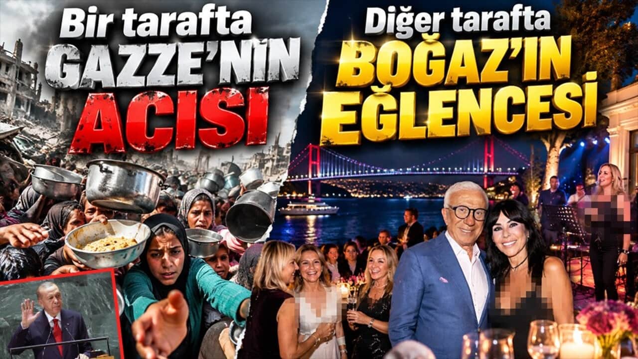 Bir tarafta Gazze'nin acısı, diğer tarafta Boğaz'ın eğlencesi