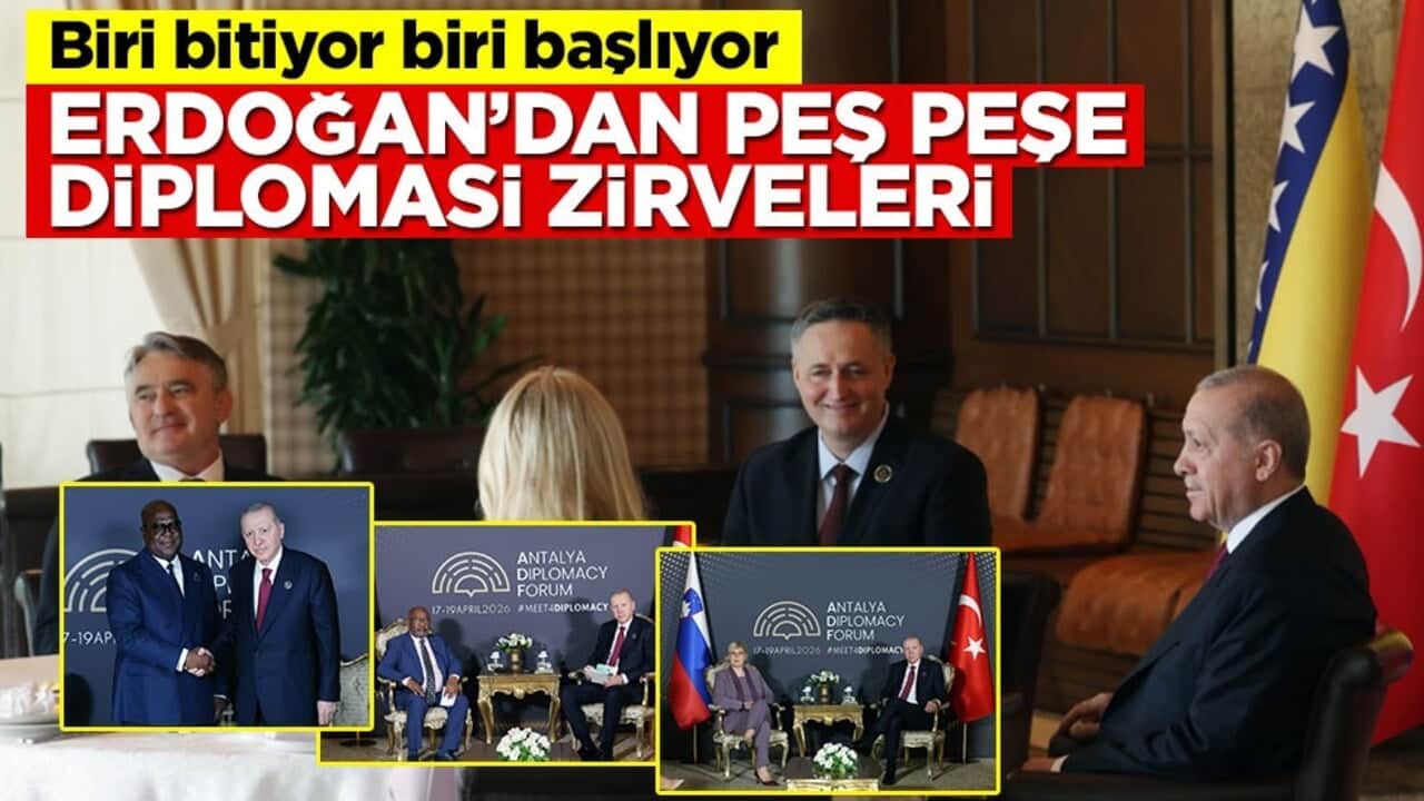 Biri bitiyor biri başlıyor! Erdoğan’dan peş peşe diplomasi zirveleri