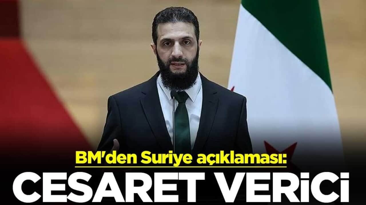 BM'den Suriye açıklaması: Cesaret verici