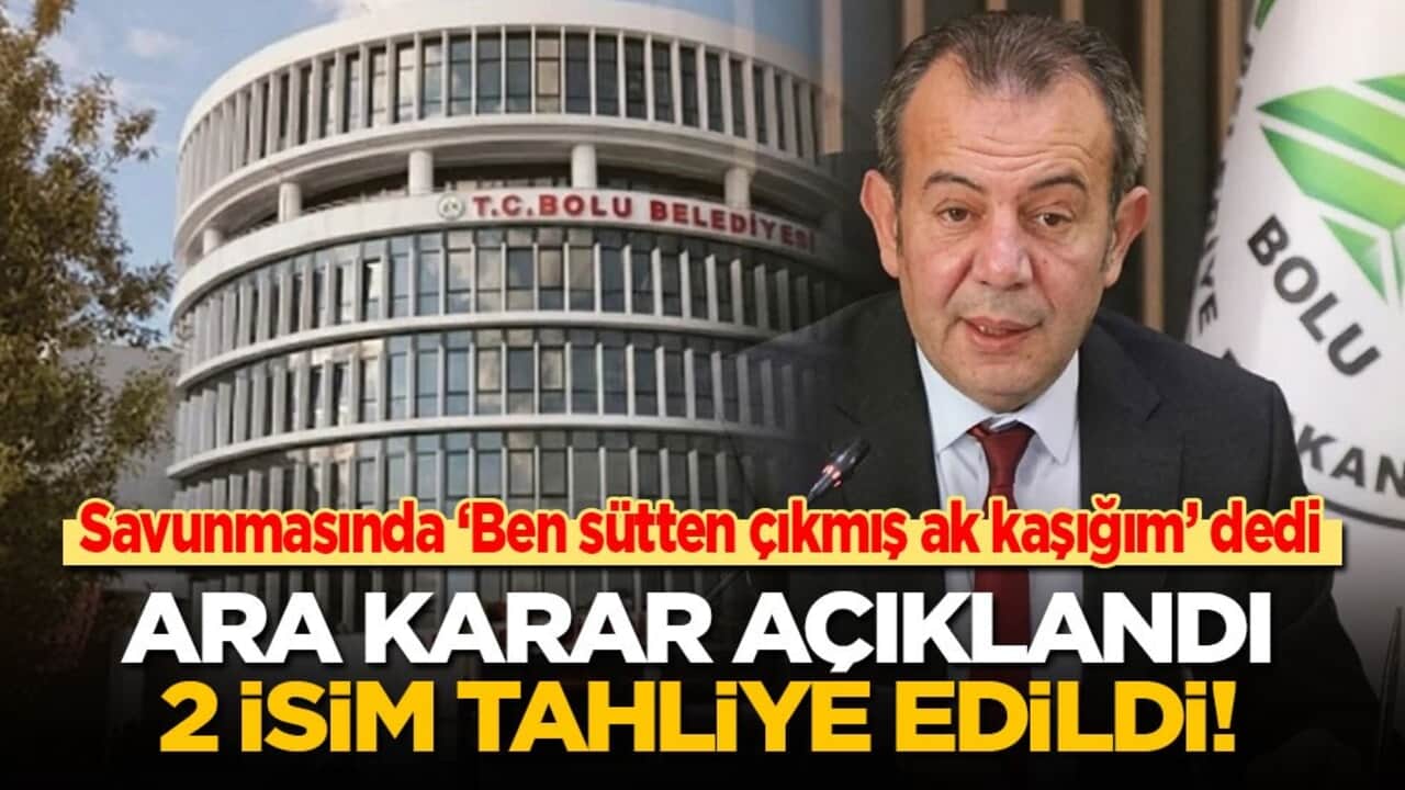 Bolu Belediyesindeki yolsuzluk davasında ara karar açıklandı! 2 isme tahliye
