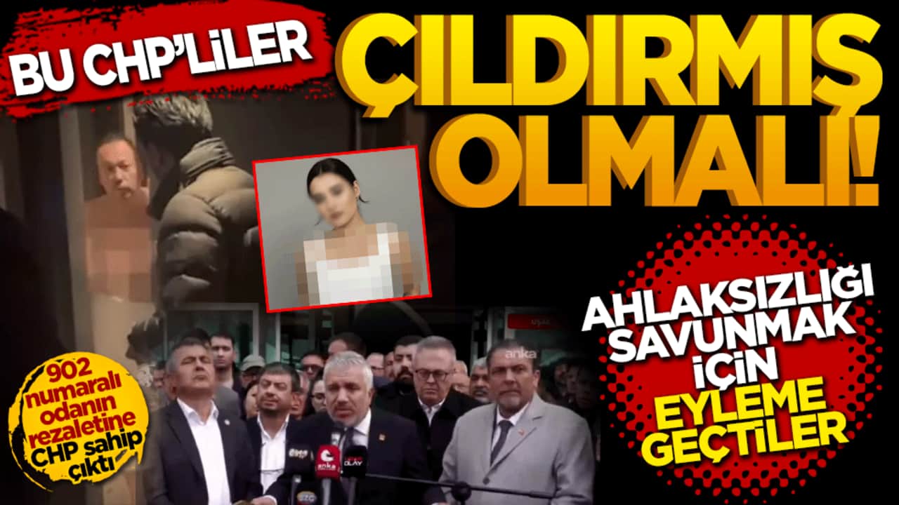 Bu CHP’liler çıldırmış olmalı: Ahlaksızlığı savunmak için nöbetine yattılar!