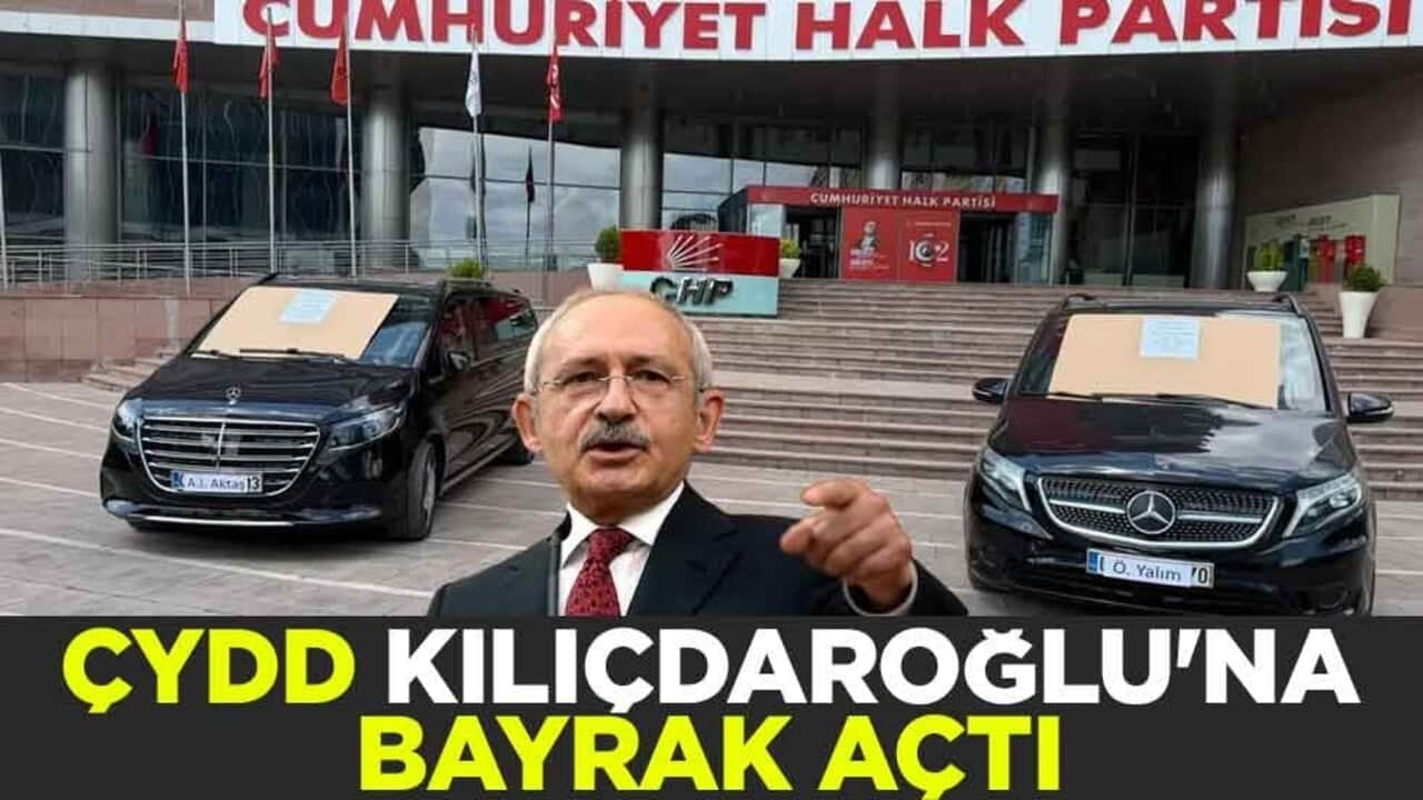 Çağdaş Yaşamı Destekleme Derneği Kemal Kılıçdaroğlu'na bayrak açtı
