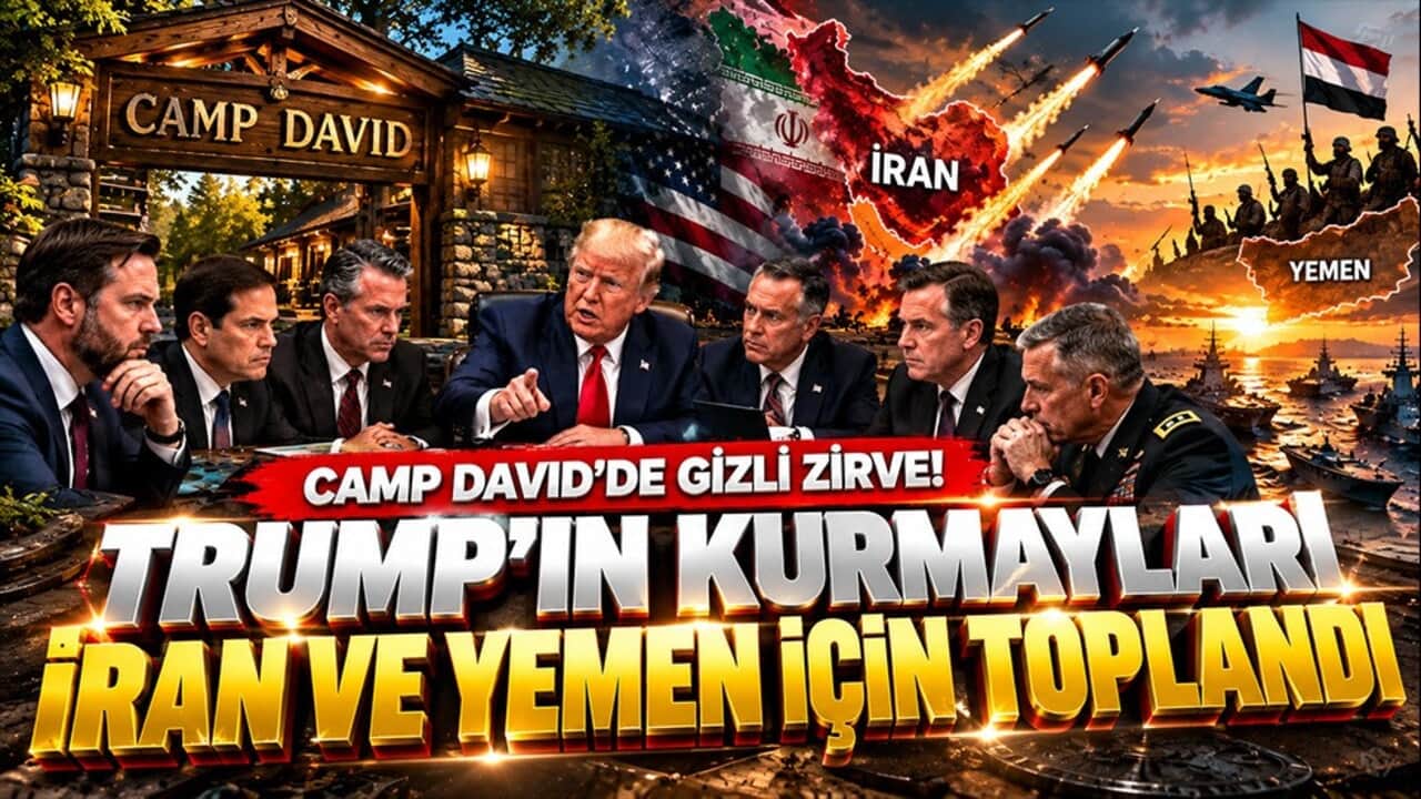 Camp David’de gizli zirve! Trump’ın kurmayları İran ve Yemen için toplandı