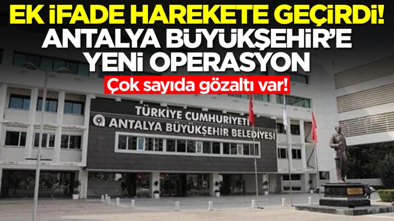 CHP belediyeye operasyon: Çok sayıda gözaltı var