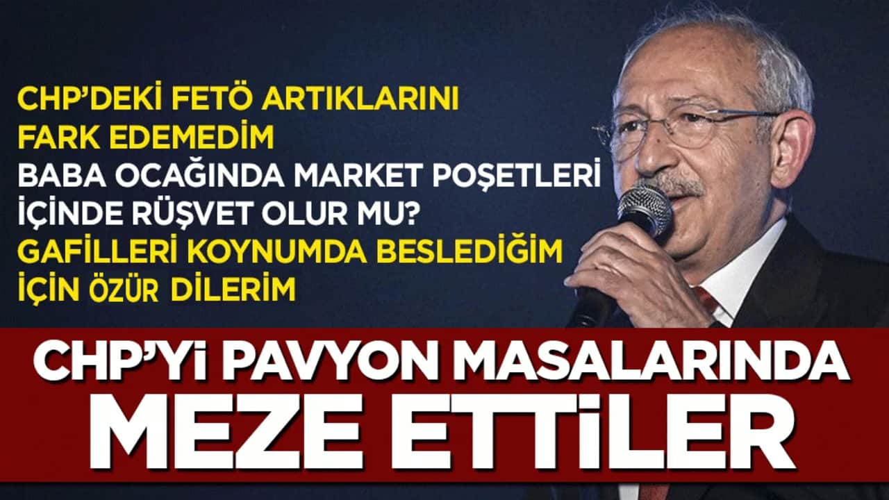 CHP Genel Başkanı Kılıçdaroğlu açıklamalarda bulundu