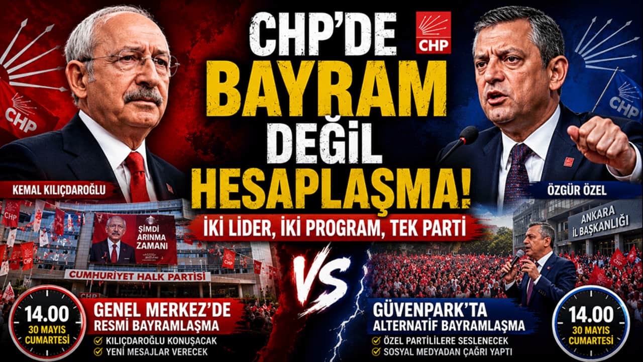 CHP’de bayram değil hesaplaşma! İki lider, iki program, tek parti