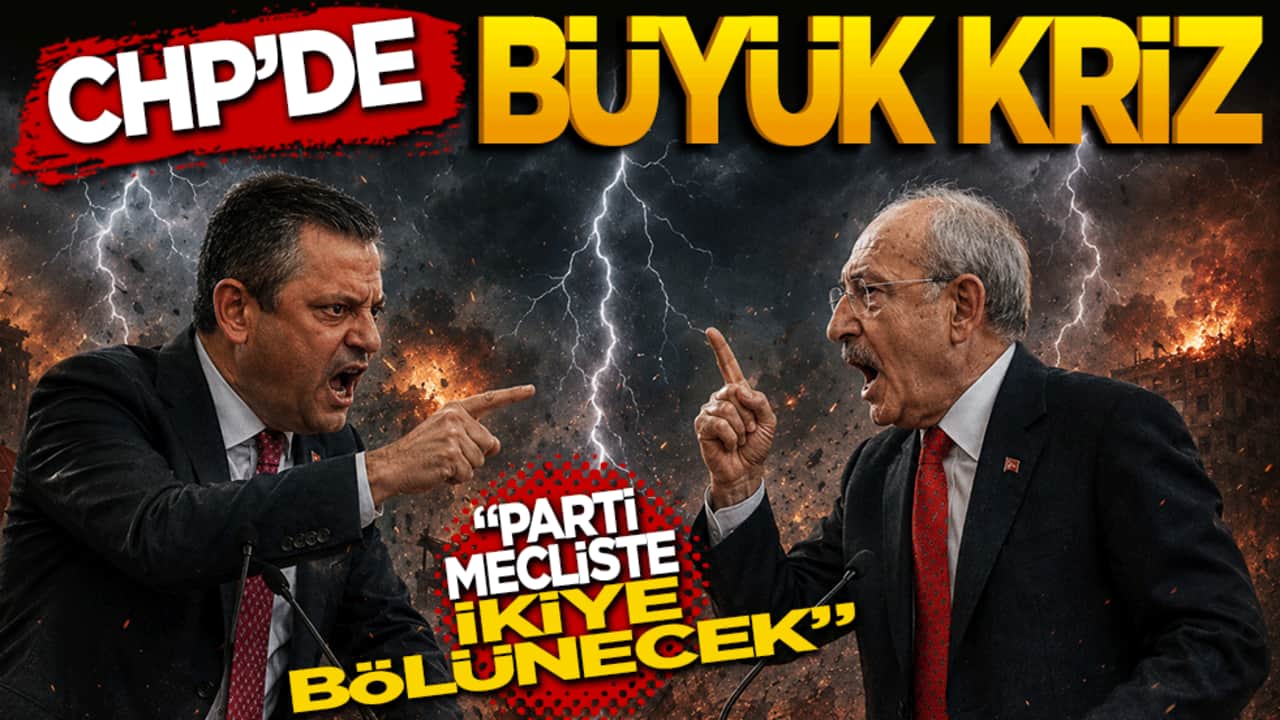 CHP'de büyük kriz! Parti Meclis'te bölünecek