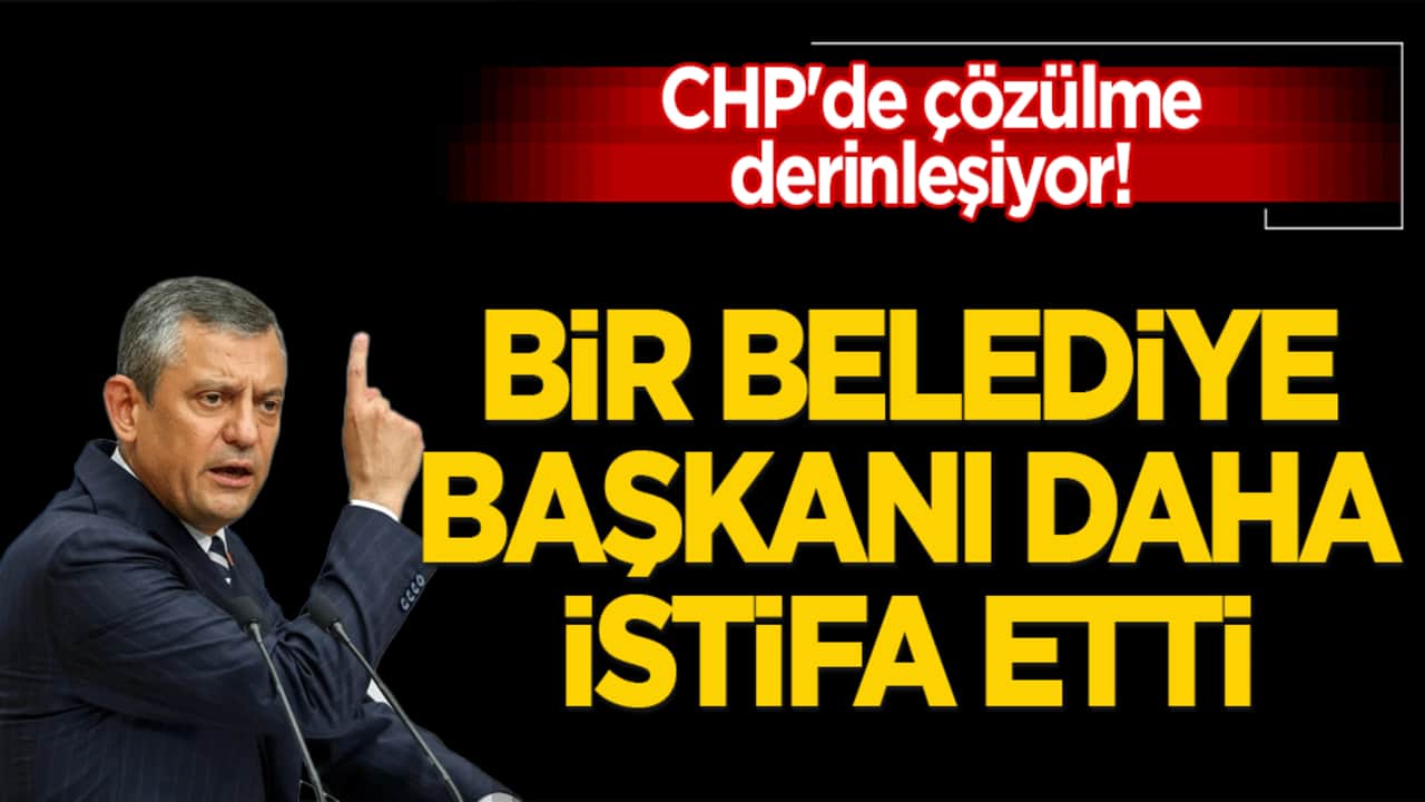 CHP'de çözülme derinleşiyor! Ceyhan Belediye Başkanı Kadir Aydar'dan flaş istifa kararı!