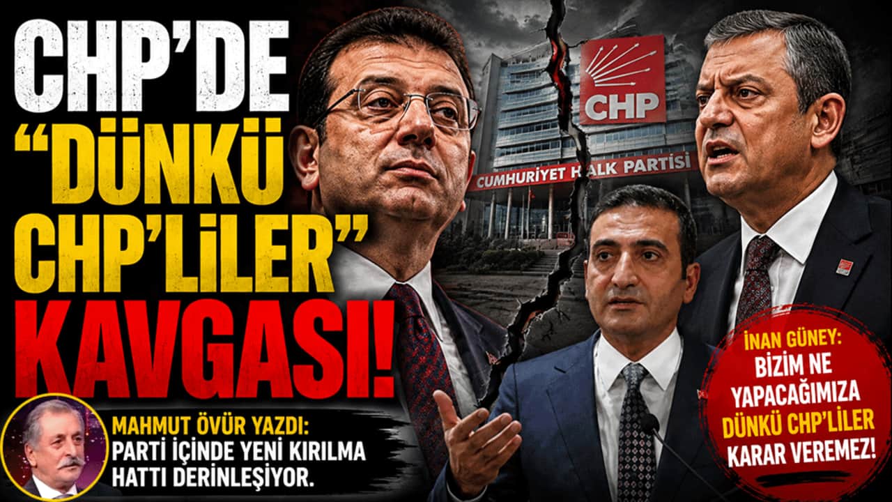 CHP'de "dünkü CHP'liler" kavgası