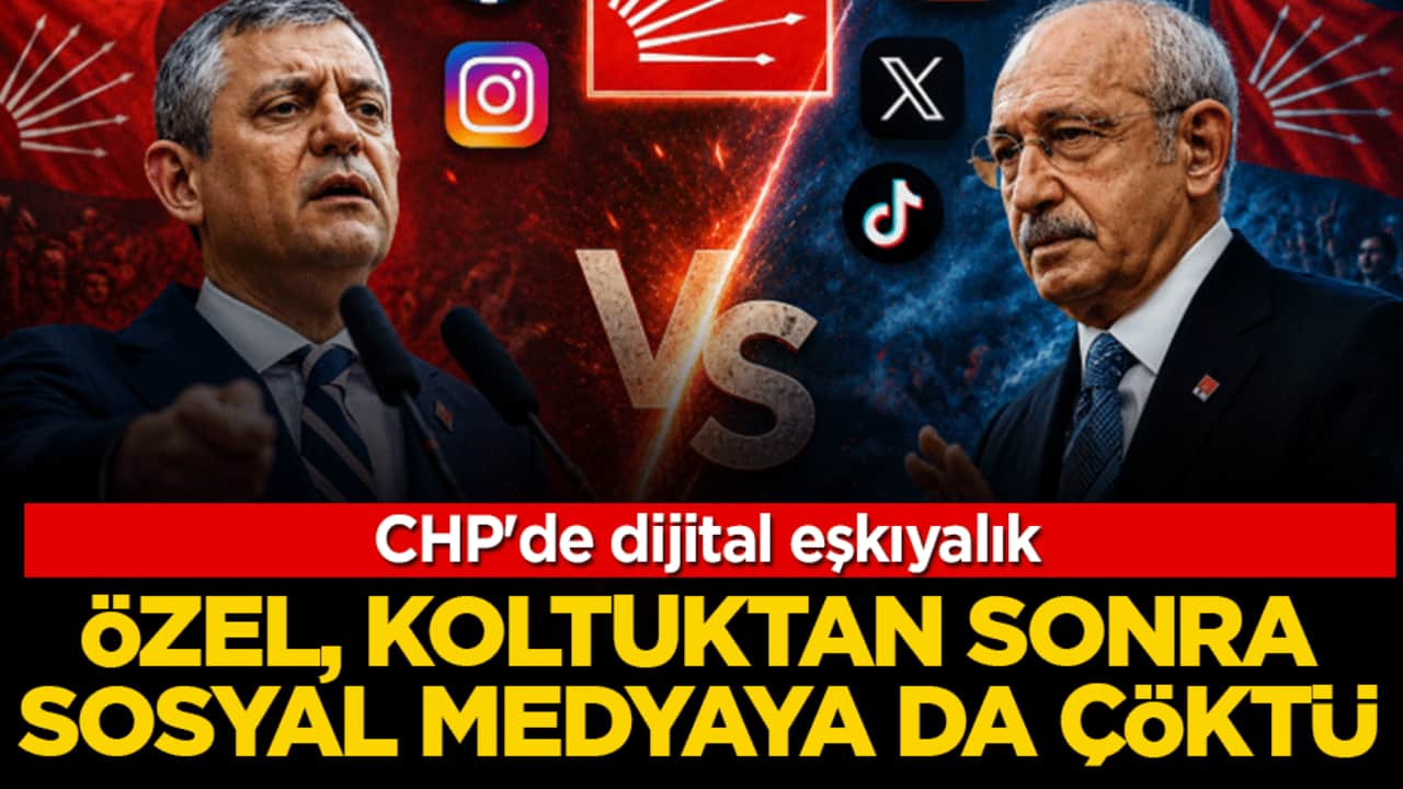 CHP'de işgalci Özgür Özel fiyaskosu: Koltuktan sonra sosyal medyaya da çöktü!