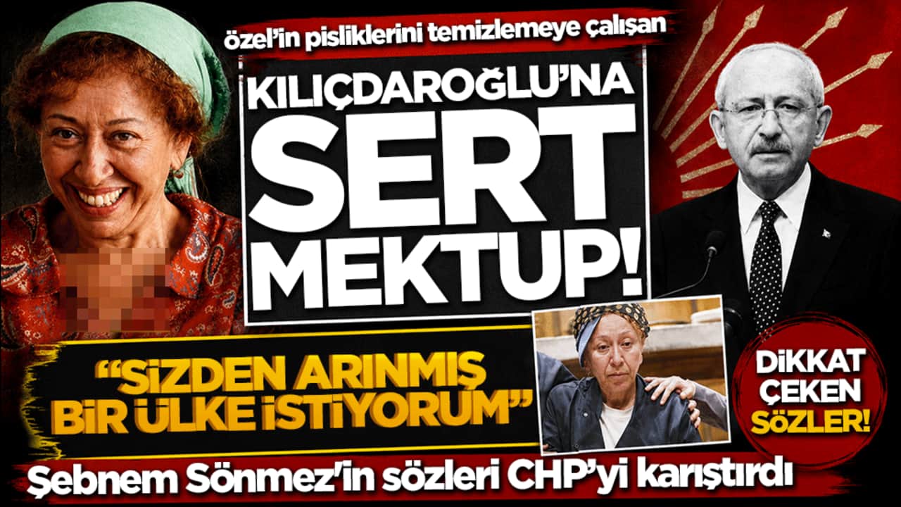 CHP’de Özel’in pisliklerini temizlemeye çalışan Kılıçdaroğlu’na ağır suçlama! ‘Sizden arınmış bir ülke istiyorum’
