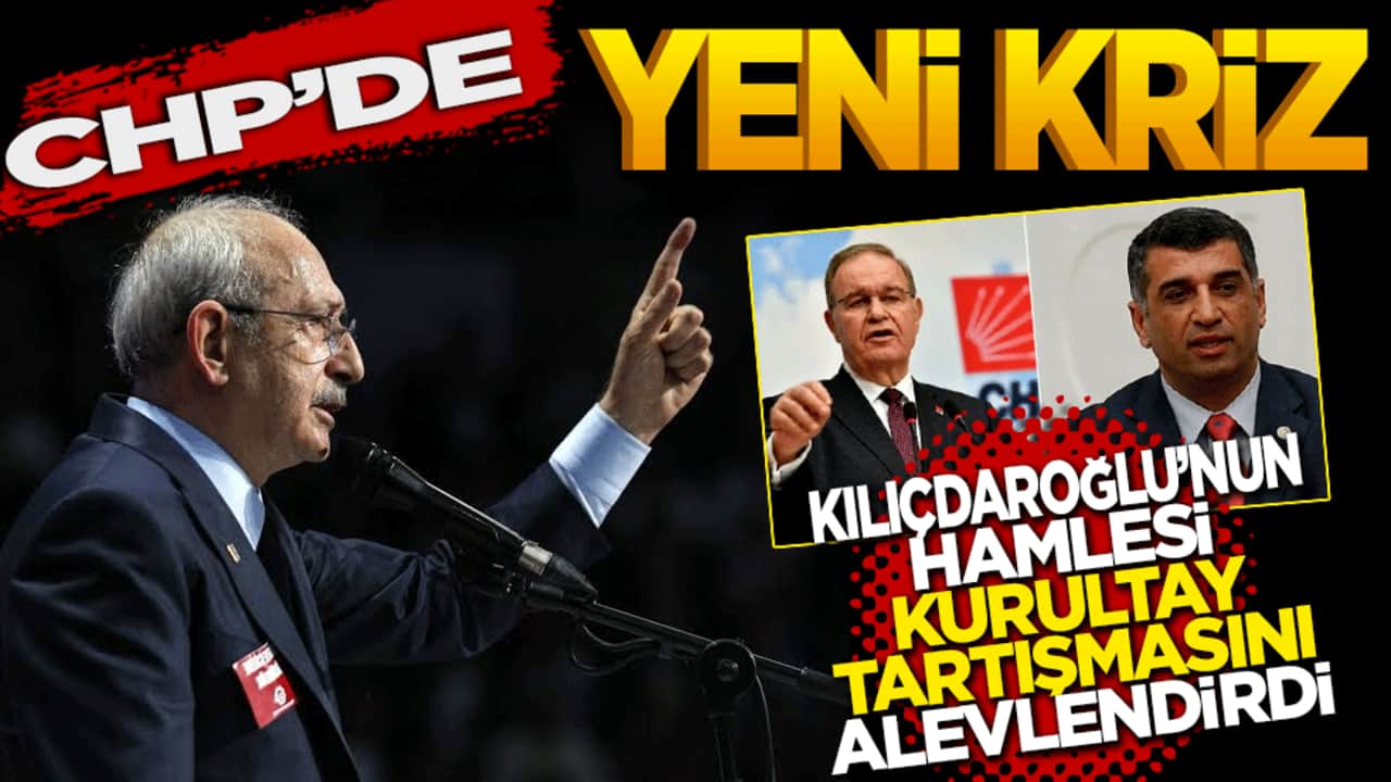 CHP'de yeni kriz! Kılıçdaroğlu'nun hamlesi parti içinde kurultay tartışmasını alevlendirdi