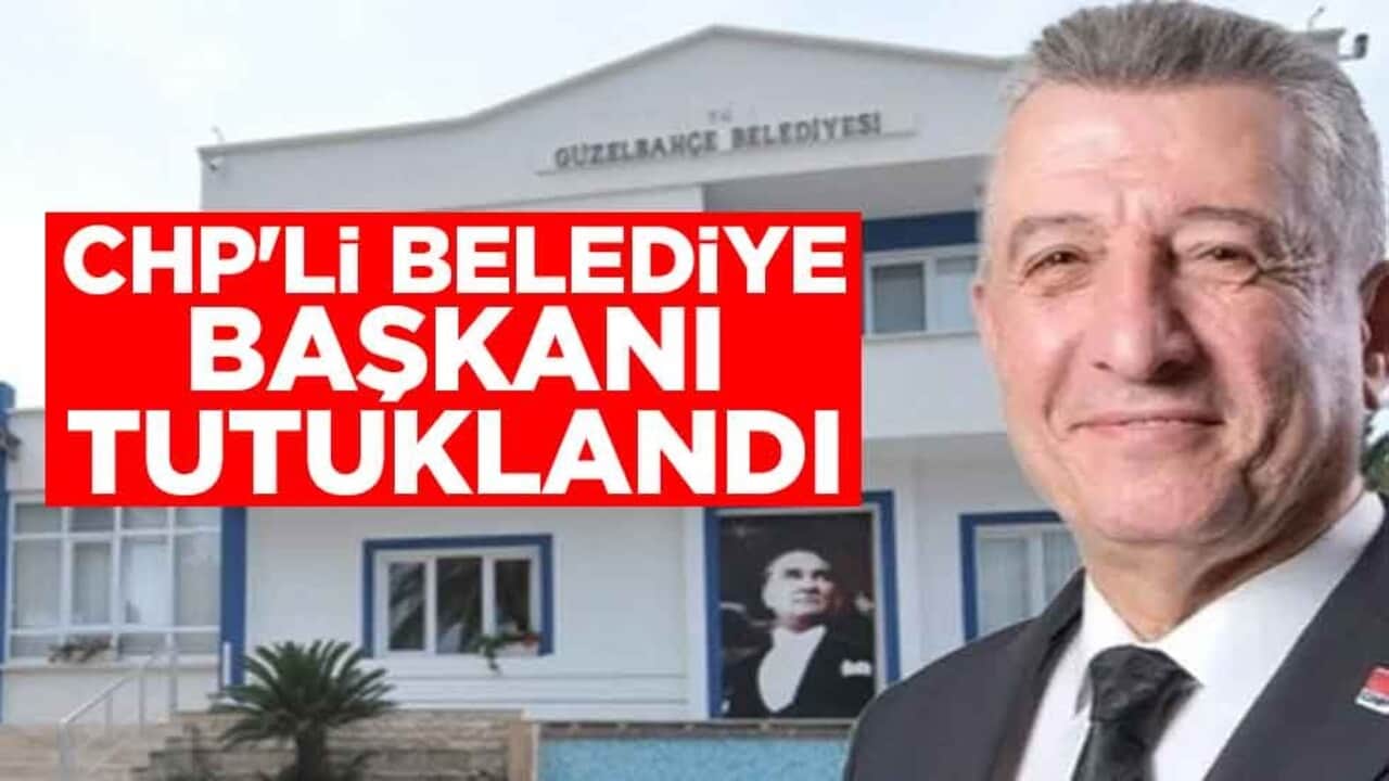 CHP'li Güzelbahçe Belediye Başkanı Mustafa Günay tutuklandı