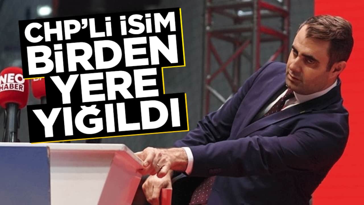 CHP'li isim bir anda yere yığıldı