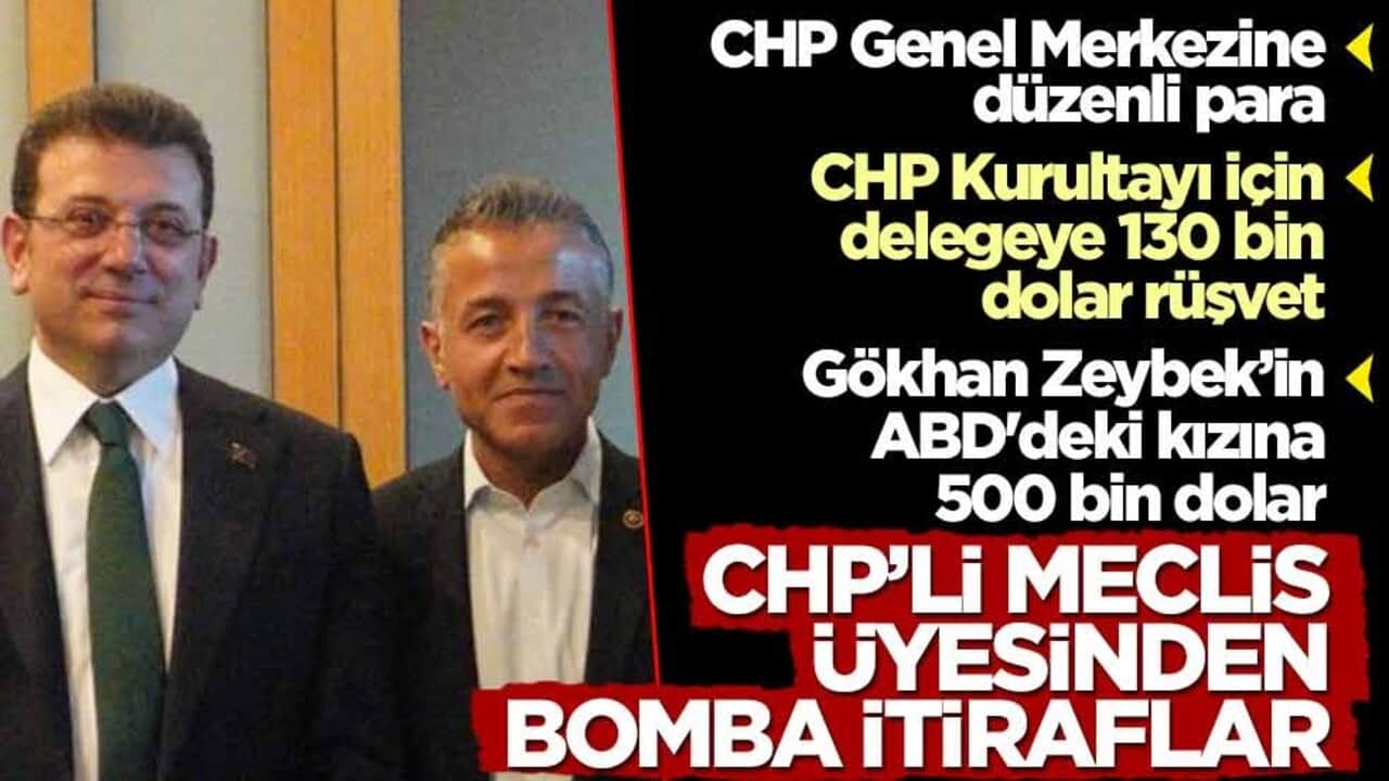 CHP’li meclis üyesinden bomba itiraflar! Gökhan Zeybek’in ABD'deki kızına 500 bin dolar