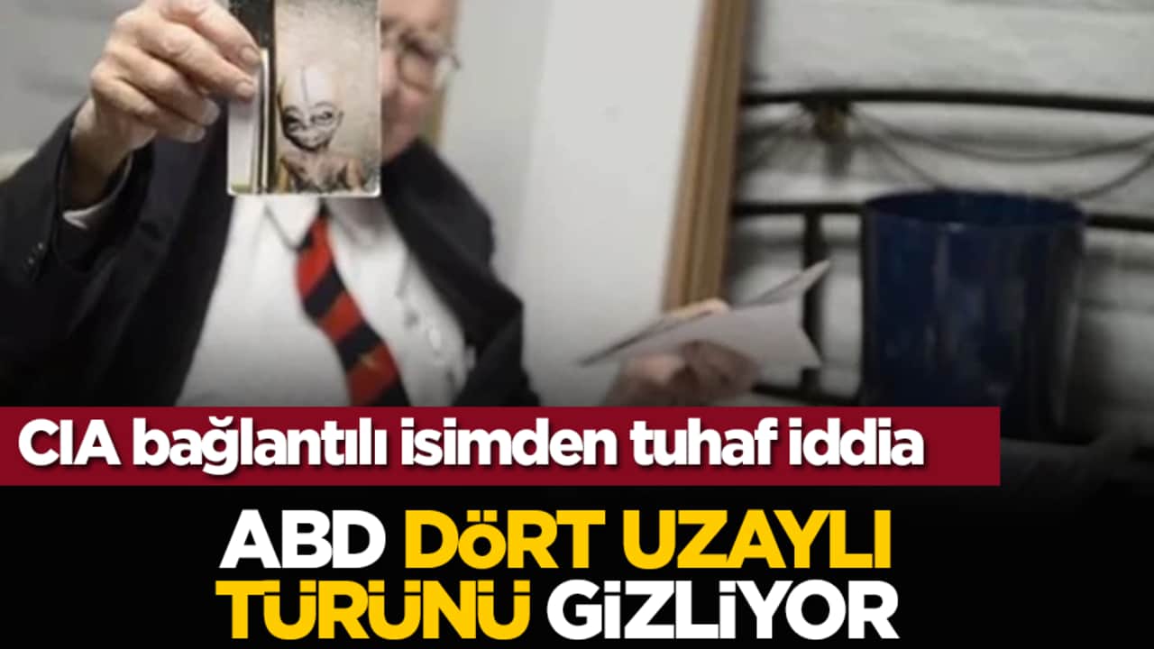 CIA bağlantılı isimden tuhaf iddia: ABD dört uzaylı türünü gizliyor