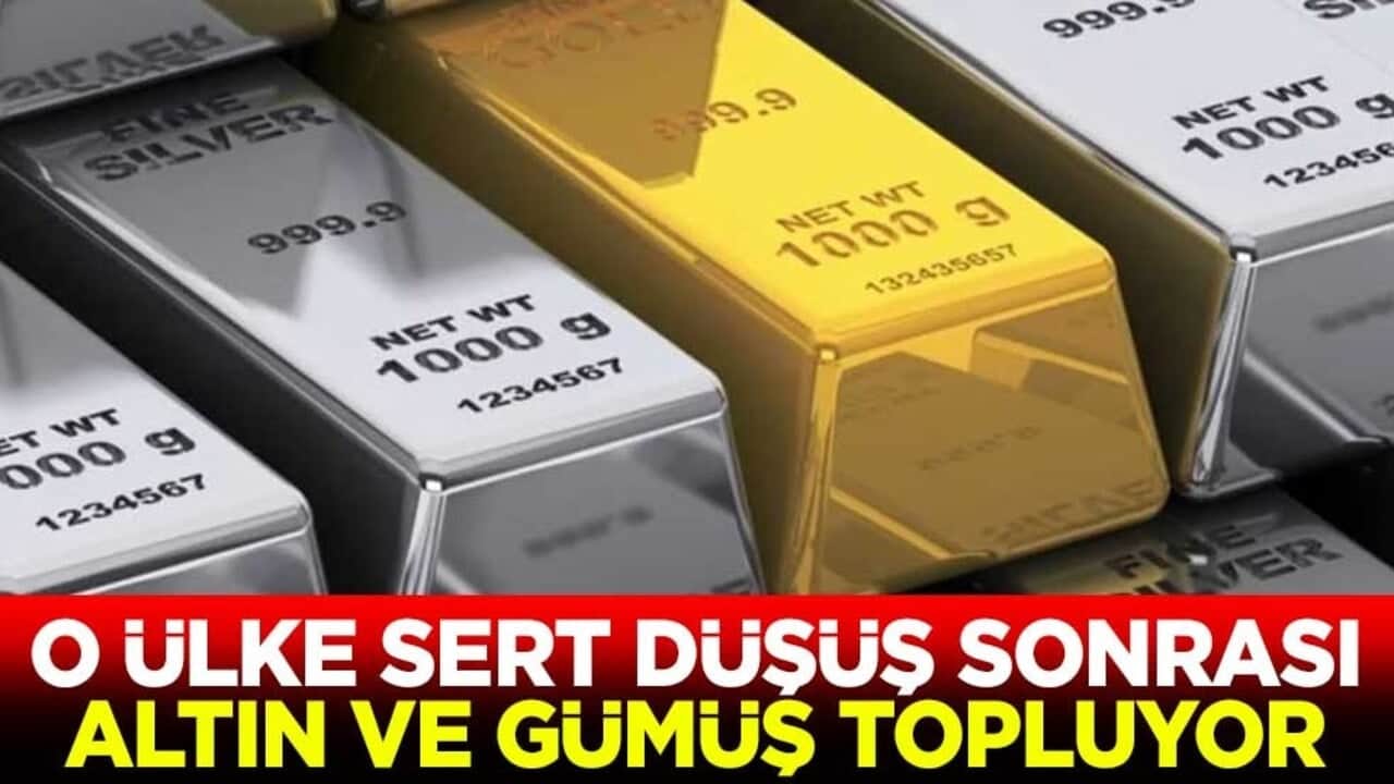 Çin, sert düşüş sonrası altın ve gümüş topluyor