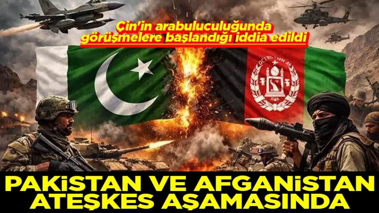 Çin'in arabuluculuğunda görüşmelere başlandığı iddia edildi Pakistan ve Afganistan ateşkes aşamasında