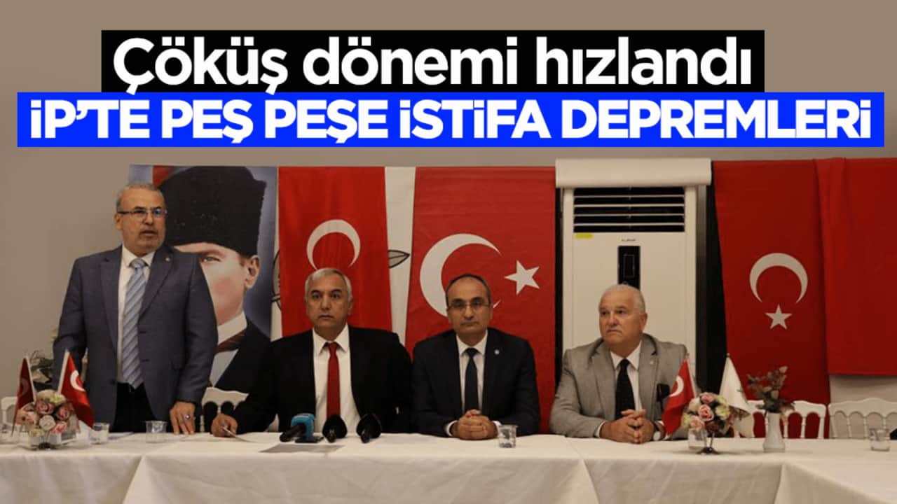 Çöküş dönemi hızlandı! İP’te peş peşe istifa depremleri