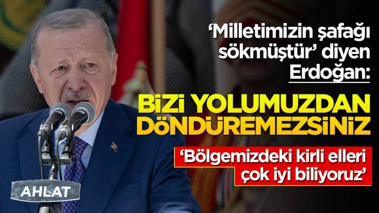 Cumhurbaşkanı Erdoğan: Ahlat kubbetü'l-İslam'dır