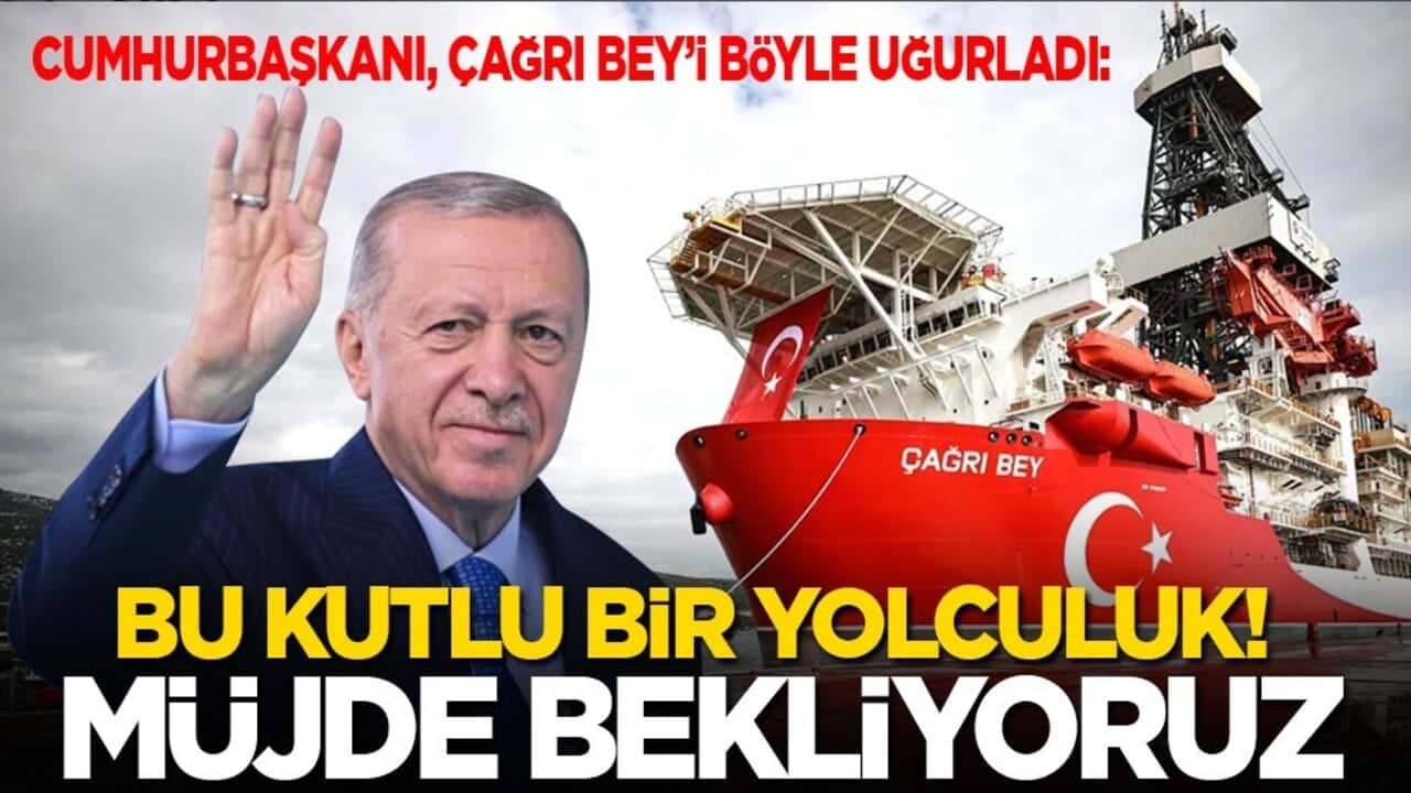 Cumhurbaşkanı Erdoğan, Çağrı Bey’i böyle uğurladı: Bu yolculuk kutlu bir yolculuk! Sizden müjdeler bekliyoruz
