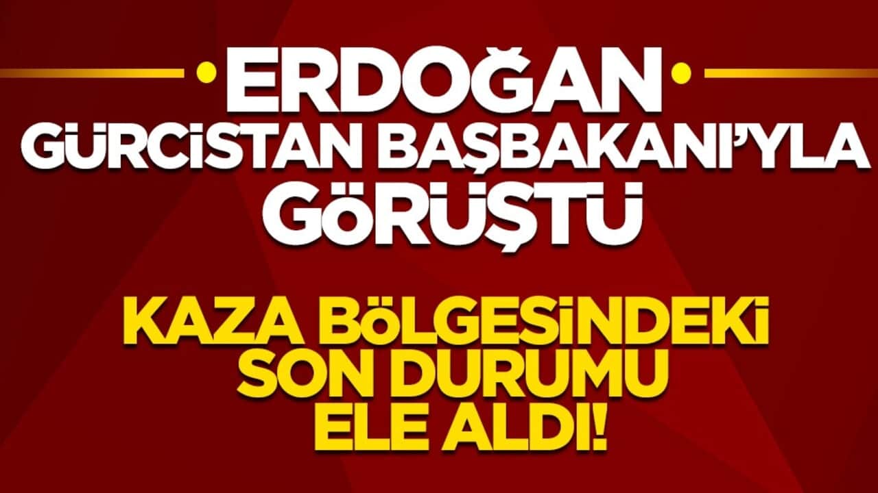 Cumhurbaşkanı Erdoğan, Gürcistan Başbakanı Kobakhidze ile görüştü