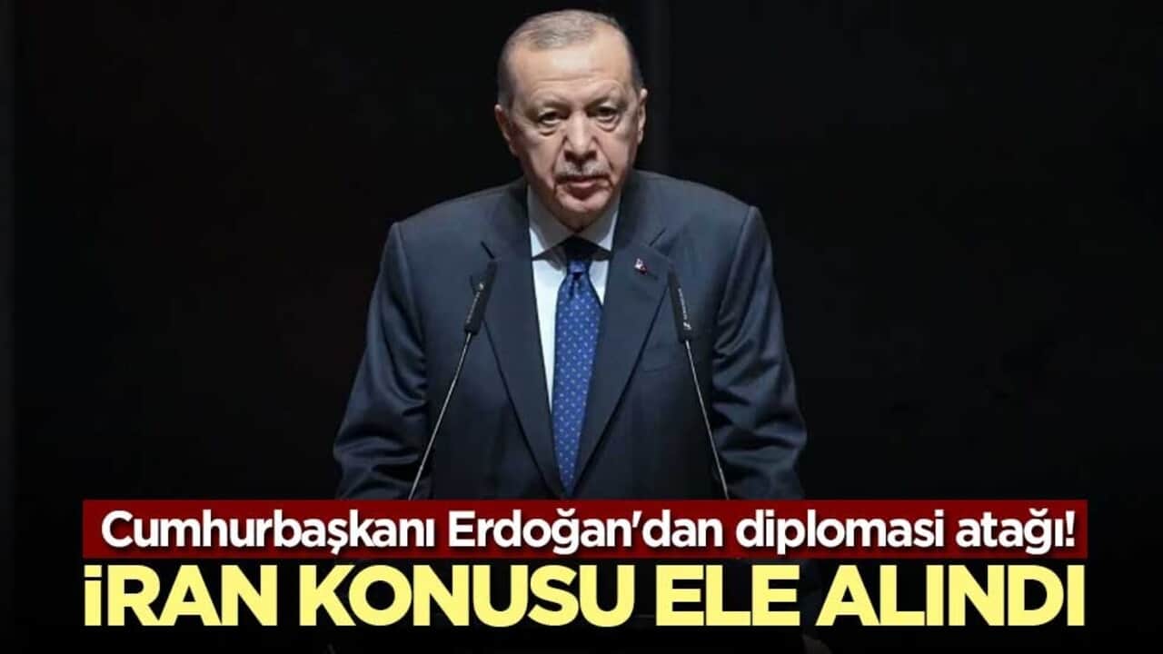 Cumhurbaşkanı Erdoğan'dan diplomasi atağı! İran konusu ele alındı