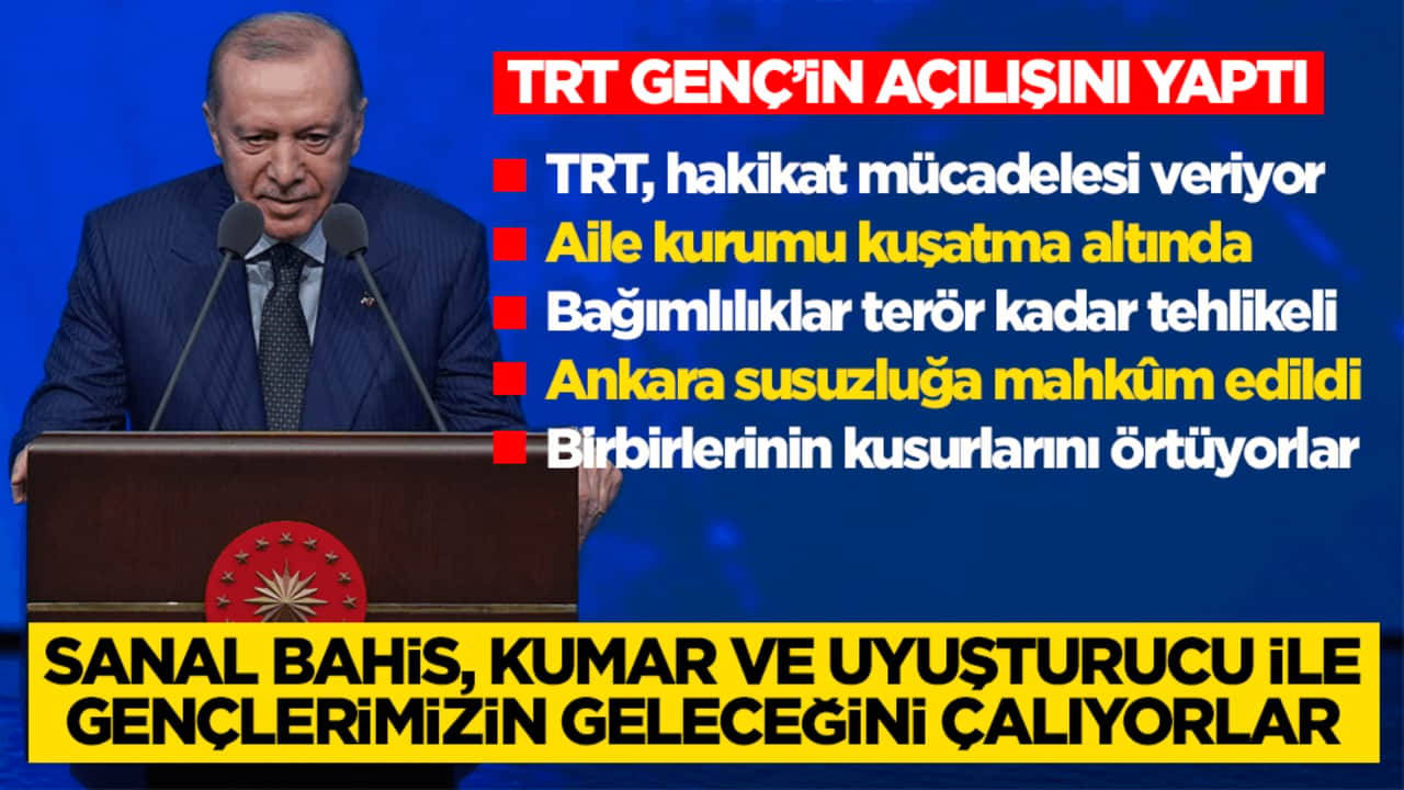 Cumhurbaşkanı Erdoğan: "Aile kurumu büyük saldırı altında"