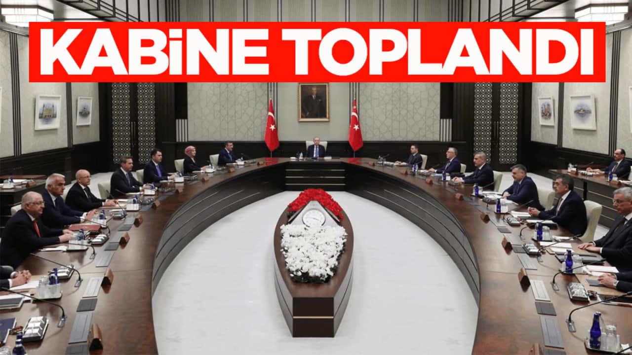 Cumhurbaşkanlığı Kabinesi toplandı! İşte gündemdeki konular