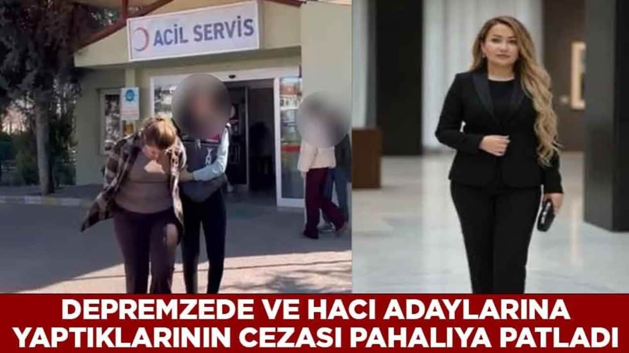 Depremzede ve hacı adaylarını dolandıran kadın tutuklandı