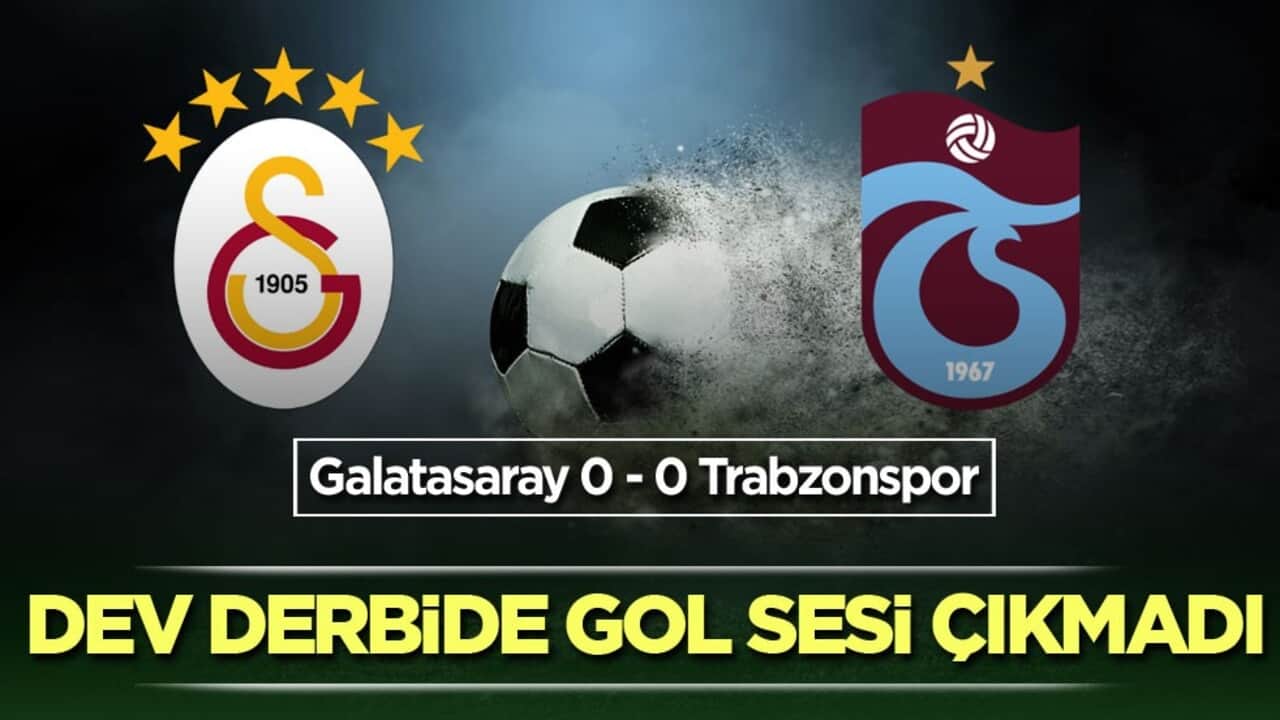 Dev derbide gol sesi çıkmadı
