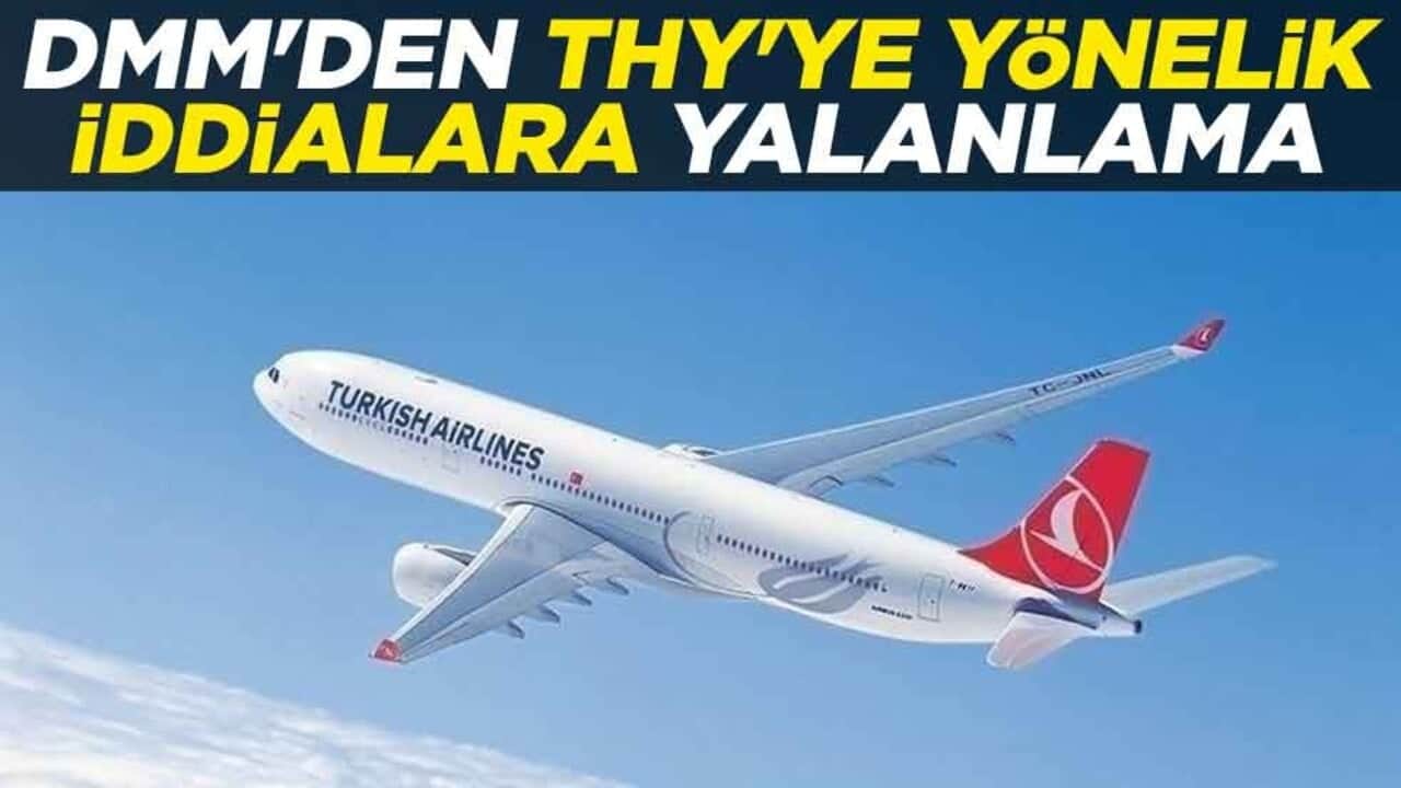 Dezenformasyonla Mücadele Merkezi'nden Türk Hava Yolları'na yönelik iddialara yalanlama