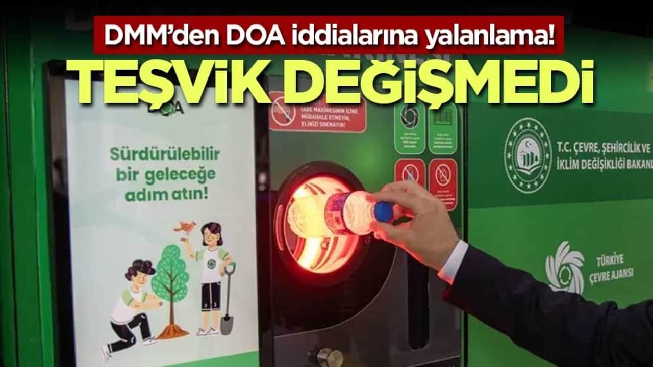 DMM’den DOA iddialarına yalanlama! Teşvik değişmedi
