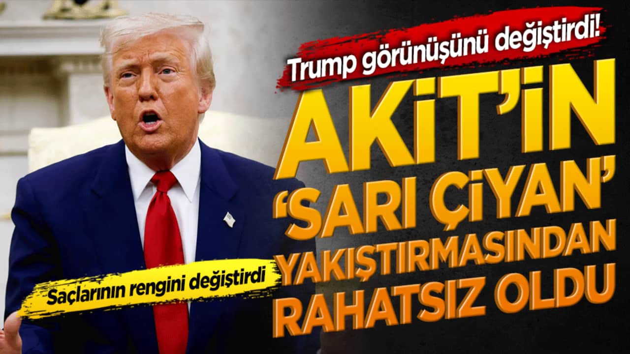 Donald Trump herkesi şaşkına çevirdi! Yıllardır imajı haline gelen sarı saçlarını bir gecede değiştirdi!