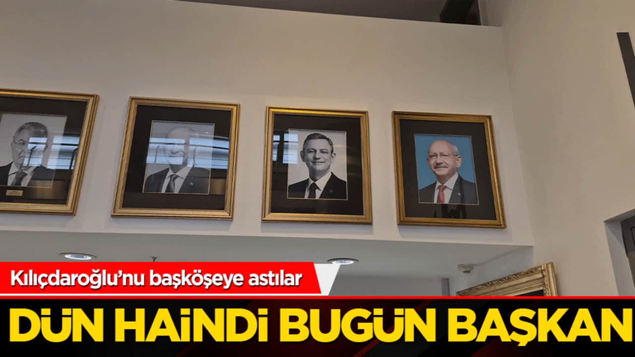 Dün hain diyerek resmini indirdikleri Kılıçdaroğlu'na mahkeme şamarı sonrası odasını teslim ettiler!